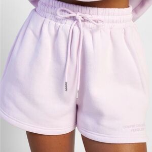 Comfort Pastel Colors Drawstring Women’s Athletic Shorts